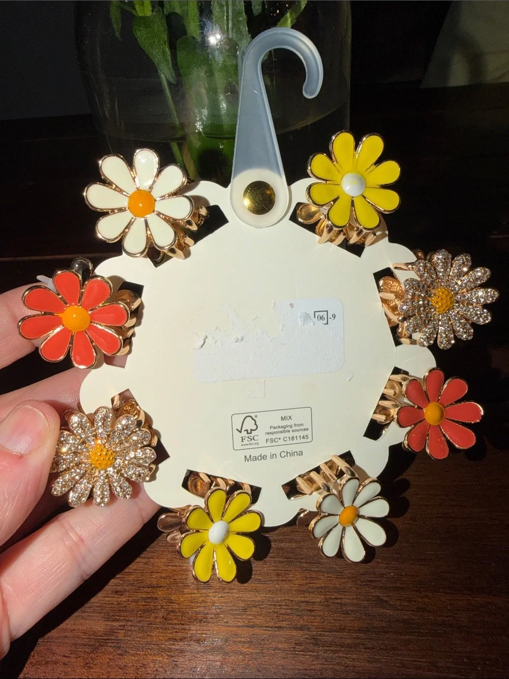 Sunday State Floral Multi-Color Enamel Earrings Set